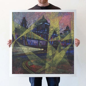 A Warped View of Belfast – unmounted print