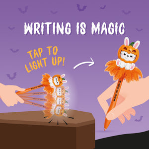 Legami light-up pumpkin bunny pen, alternative view