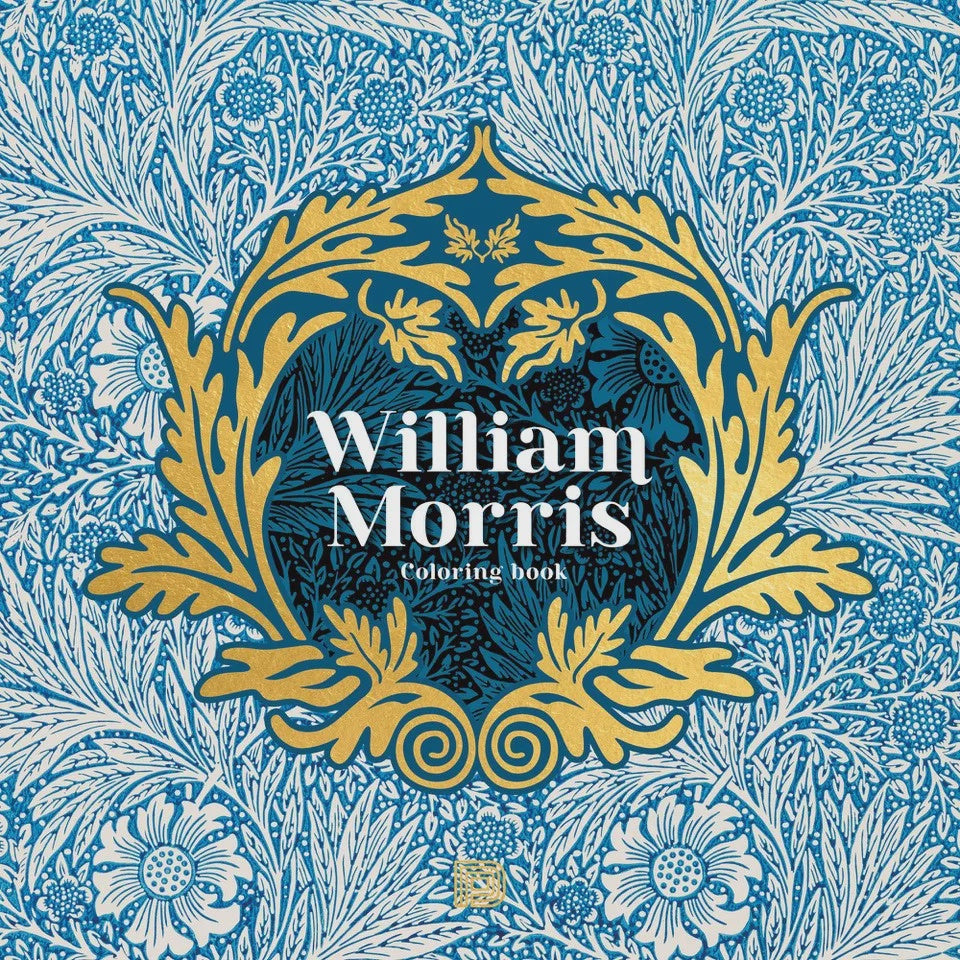 William Morris Coloring Book – 40 Iconic Designs to Colour