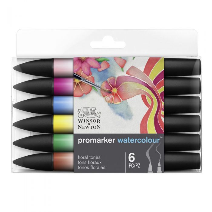 Promarker Watercolour 6 Set -Floral Tones