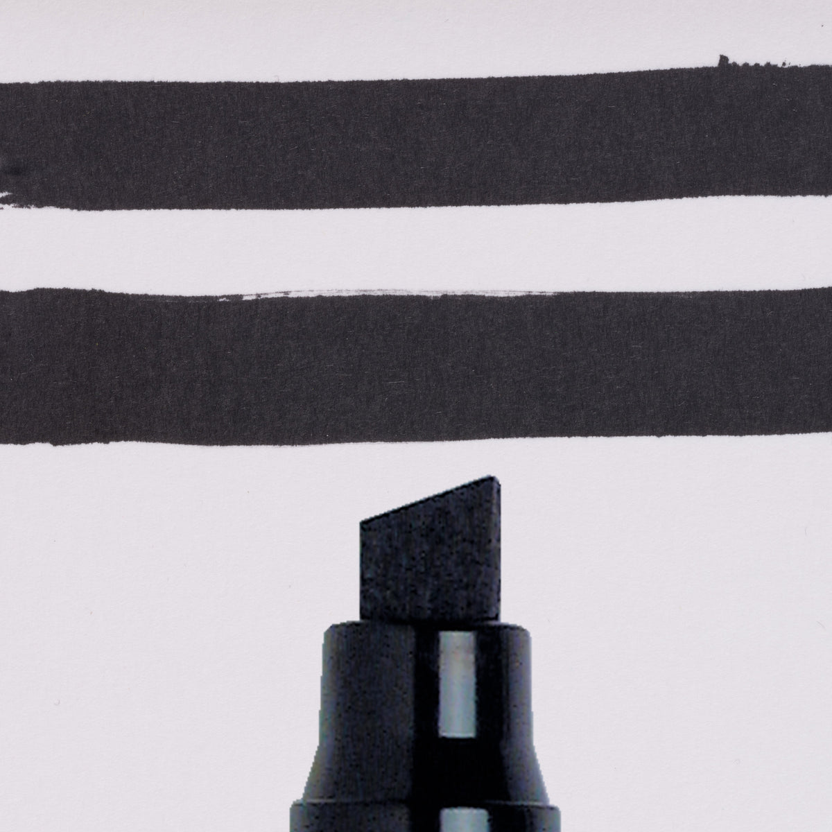 Sakura Pen-Touch Extra Broad black stroke sample