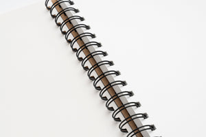 HIMI Paper Pad Gouache - 18 x 25cm spiral binding detail.