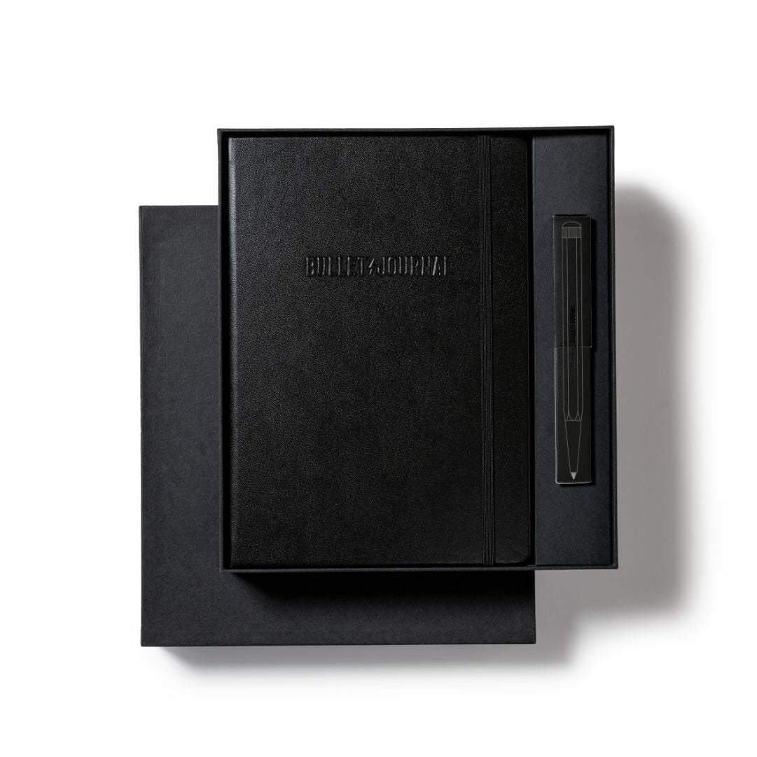 Leuchtturm1917 Bullet Journal® Stealth Collector’s Set – Limited Edition in gift box with notebook and pen