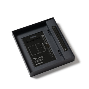 Leuchtturm1917 Bullet Journal® Stealth Collector’s Set – Limited Edition in premium box with pen loop and accessories.