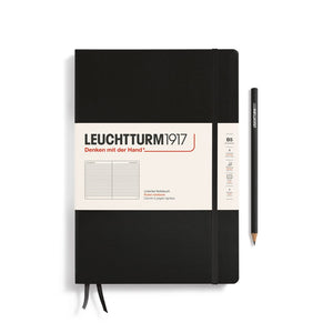 LEUCHTTURM1917 Classic B5 Composition – Black, Ruled (366185)