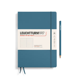 LEUCHTTURM1917 Classic B5 Composition – Stone Blue, Dotted (366181)