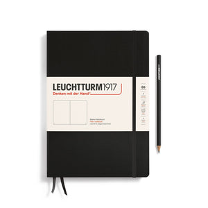 LEUCHTTURM1917 Classic B5 Composition – Black, Plain (366183)