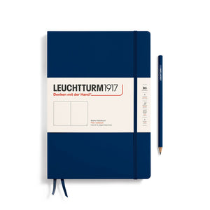 LEUCHTTURM1917 Classic B5 Composition – Navy, Plain (366177)