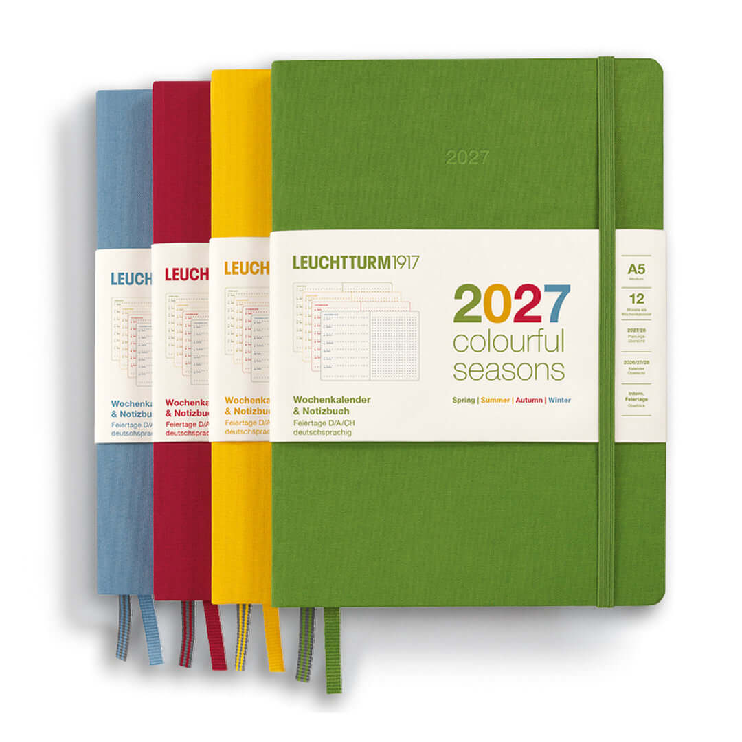 Leuchtturm1917 Colourful Seasons 2027 - styled
