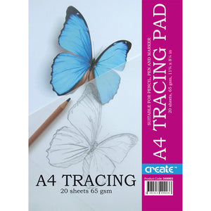 Create A4 Tracing Pad 65gsm - 20 Sheets