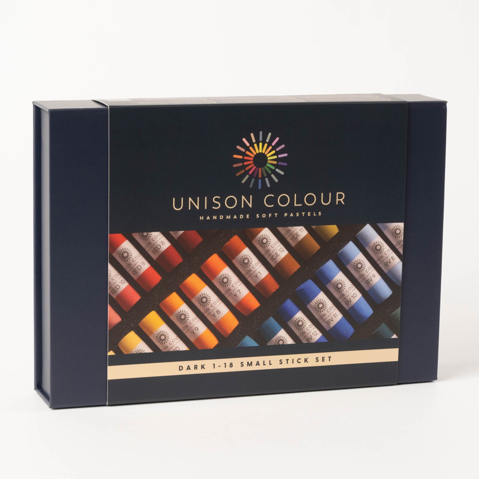 Dark 1-18 Small Stick Soft Pastel Set — view 3