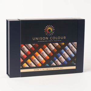 Dark 1-18 Small Stick Soft Pastel Set — view 3