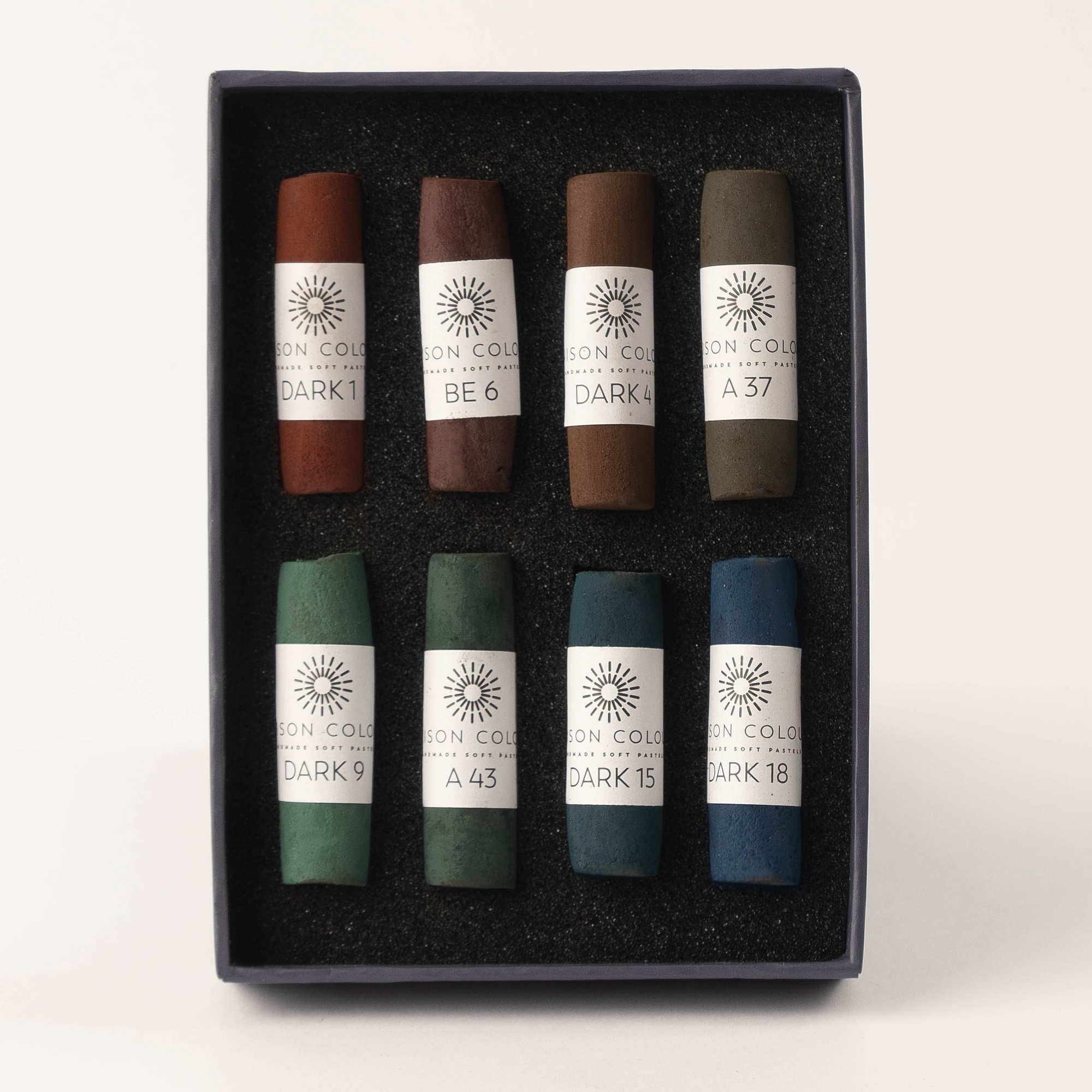 Dark 8 Small Stick Soft Pastel Set — view 2