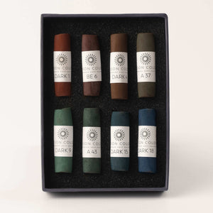 Dark 8 Small Stick Soft Pastel Set — view 2