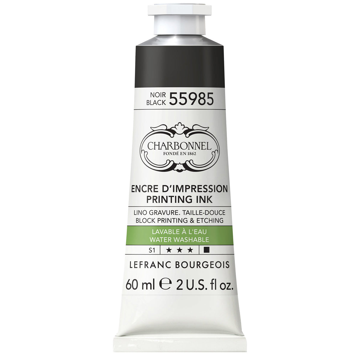 W&N Aquawash 60ml Black 55985