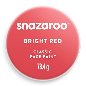 Snazaroo Classic 75ml Face Paint — Bright Red
