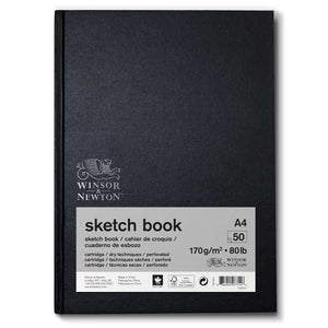 Winsor & Newton Hardback Sketch Book 170gsm — A4