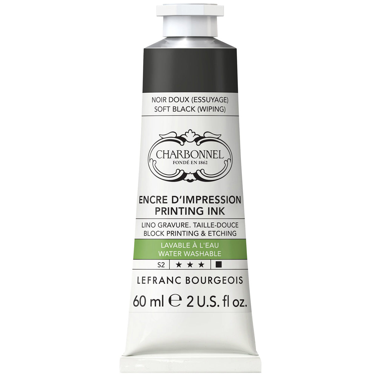 W&N Aquawash 60ml Soft Black