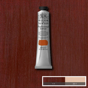 Winsor & Newton Professional Acrylic 200ml — Burnt Sienna