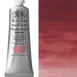 Winsor & Newton Professional Acrylic 60ml - Potters Pink