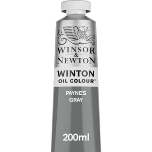 Winsor & Newton Winton Oil Colour 200ml — Paynes Grey