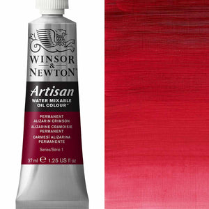 Winsor & Newton Artisan Water Mixable Oil 37ml - Permanent Alizarin Crimson