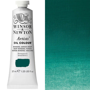 Winsor & Newton Artists' Oil Colour 37ml — Mineral Green Deep