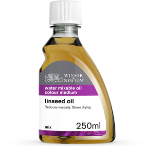 W&N Water Mixable Linseed Oil 250ml