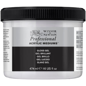 Winsor & Newton Artists' Acrylic Gloss Gel — 474ml