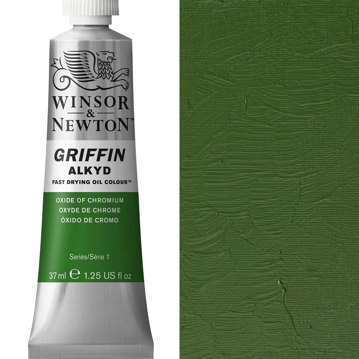 Winsor & Newton Griffin Alkyd Oil - Oxide of Chromium