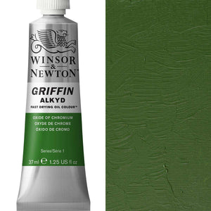 Winsor & Newton Griffin Alkyd Oil - Oxide of Chromium