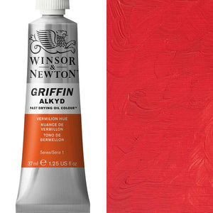 Winsor & Newton Griffin Alkyd Oil - Vermillion