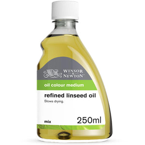 Winsor & Newton Refined Linseed Oil — 250ml
