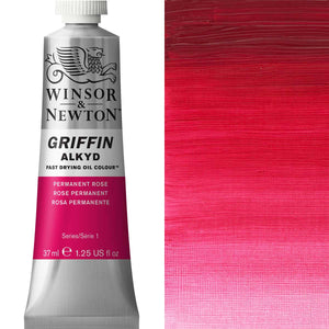 Winsor & Newton Griffin Alkyd Oil - Permanent Rose