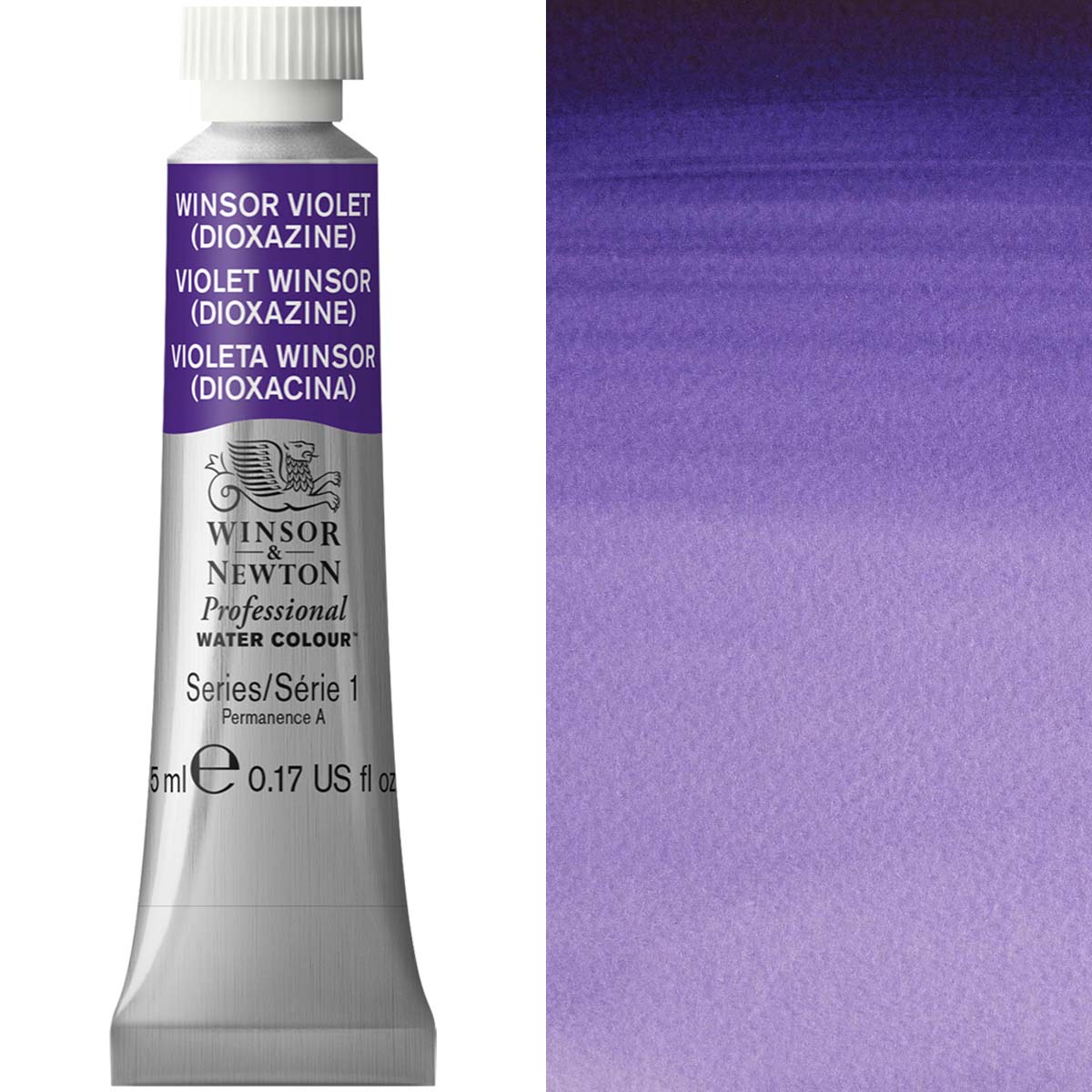 Winsor & Newton Professional Watercolour 5ml — Winsor Violet Dioxazine