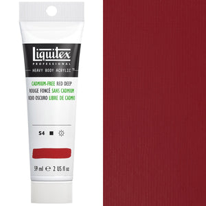 Liquitex Heavy Body Acrylic Cadmium-Free 59ml — Red Deep