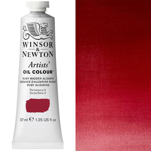 Winsor & Newton Artists' Oil Colour 37ml — Ruby Madder Alizarin