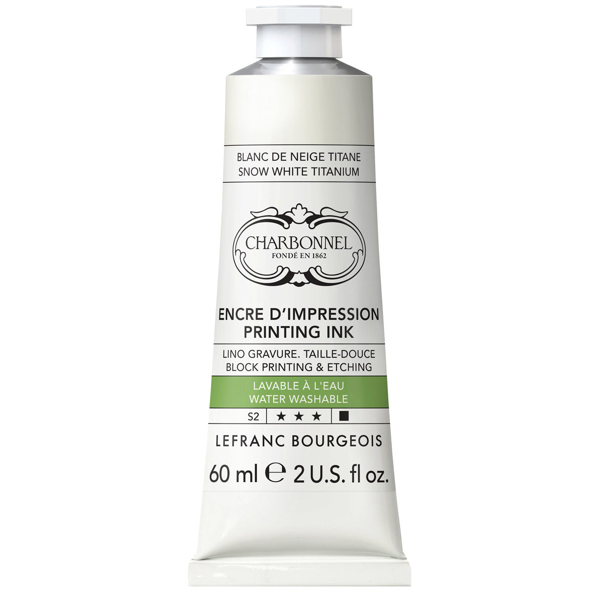 W&N Aquawash 60ml Snow Titanium White Series 2