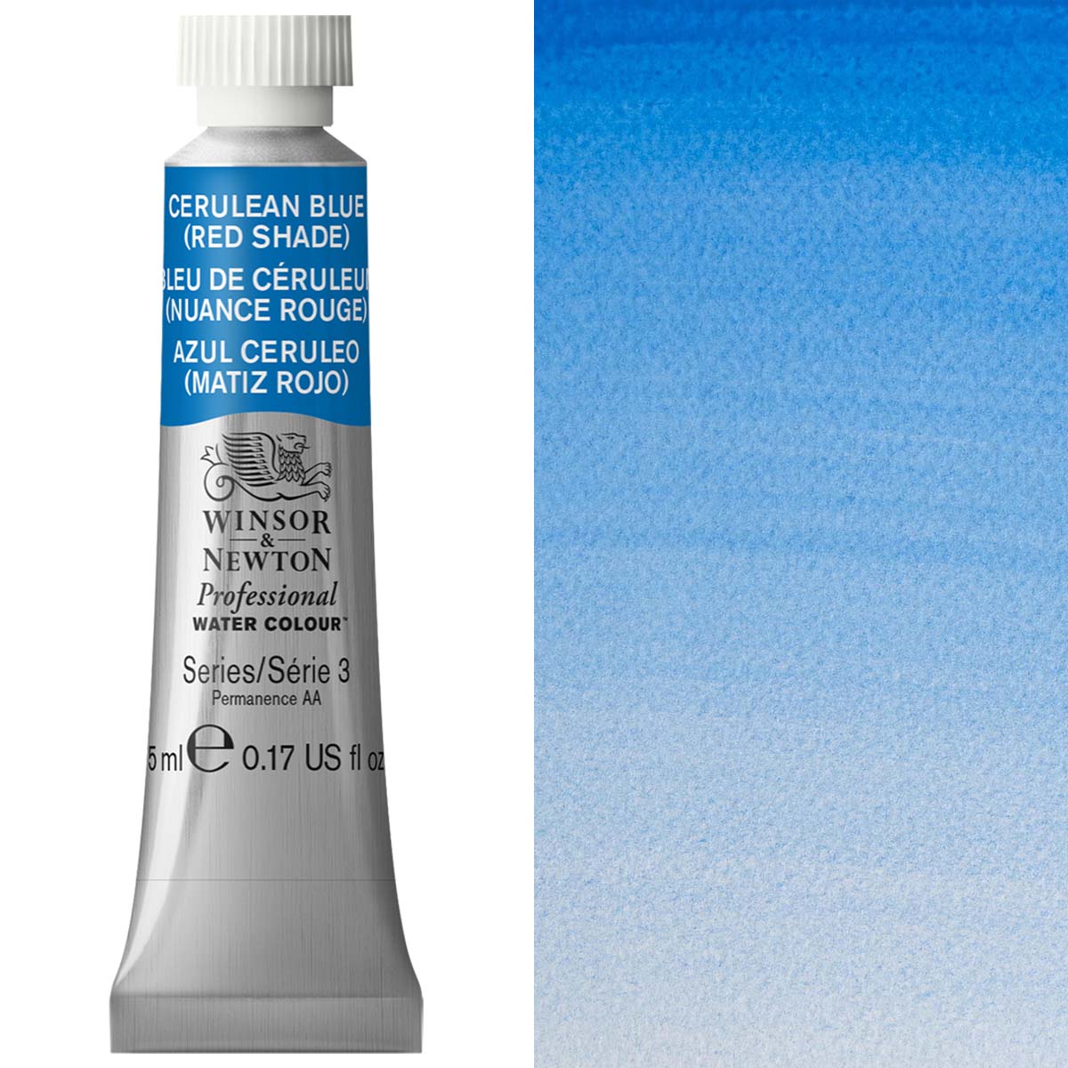 Winsor & Newton Professional Watercolour 5ml — Cerulean Blue Red Shade
