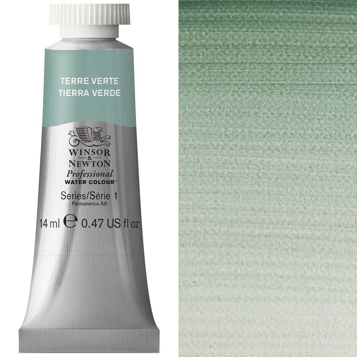 Winsor & Newton Professional Watercolour 14ml Tube — Terre Verte