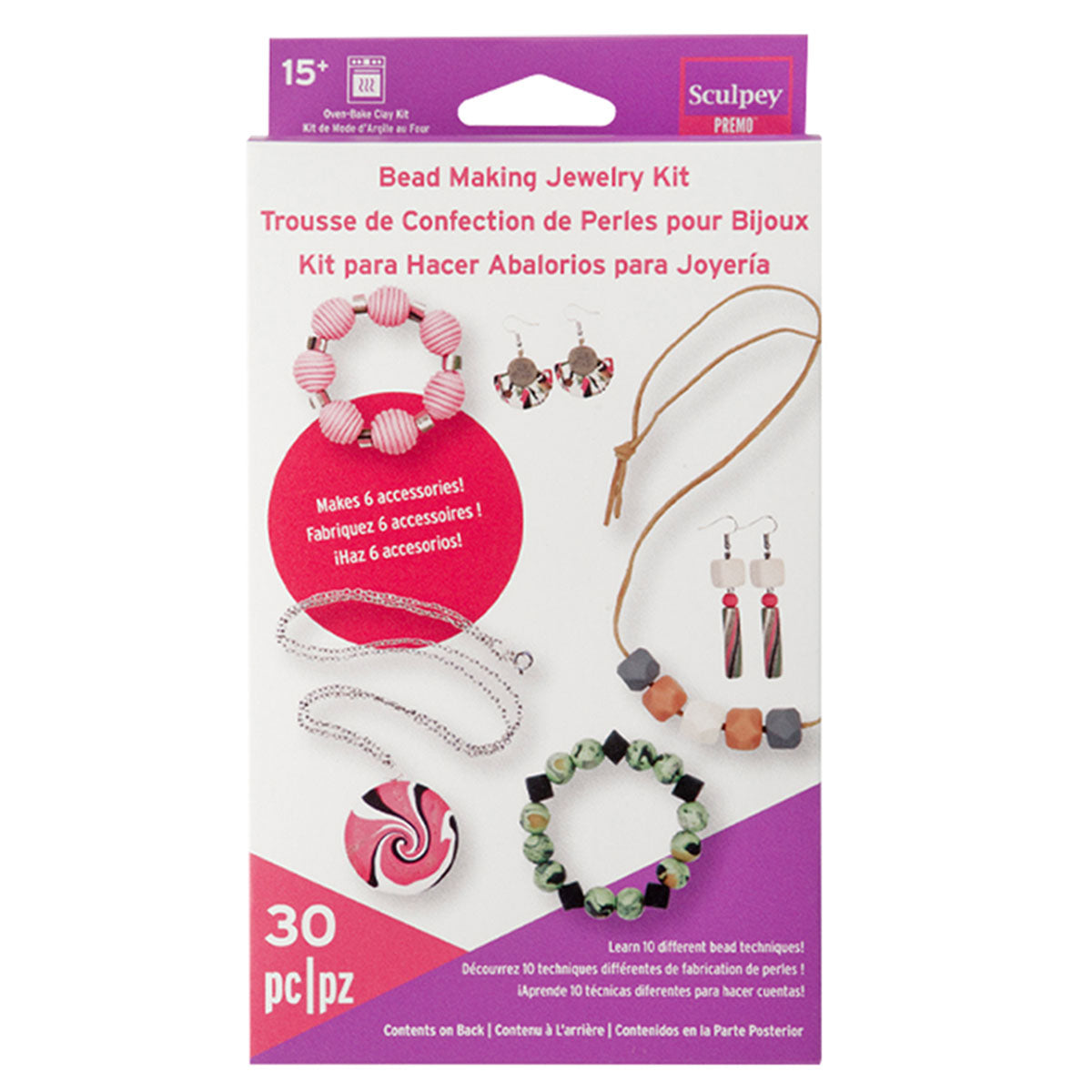 Sculpey Premo Bead Making Jewellery Kit