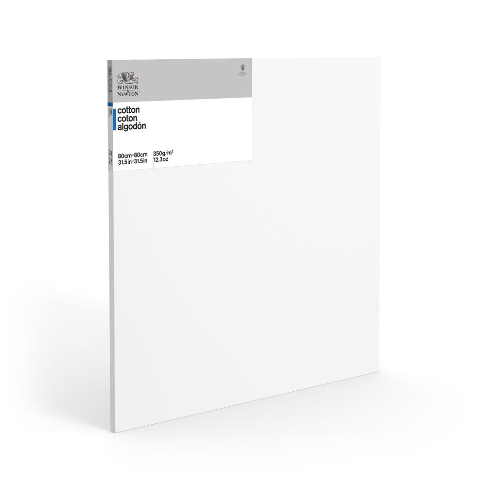 Winsor & Newton Classic Cotton Stretched Canvas — 80 x 80cm Pack of 6