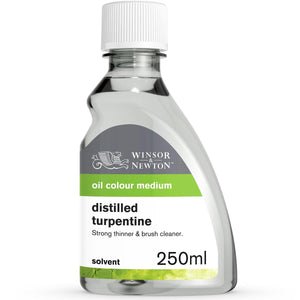 Winsor & Newton English Distilled Turpentine — 250ml