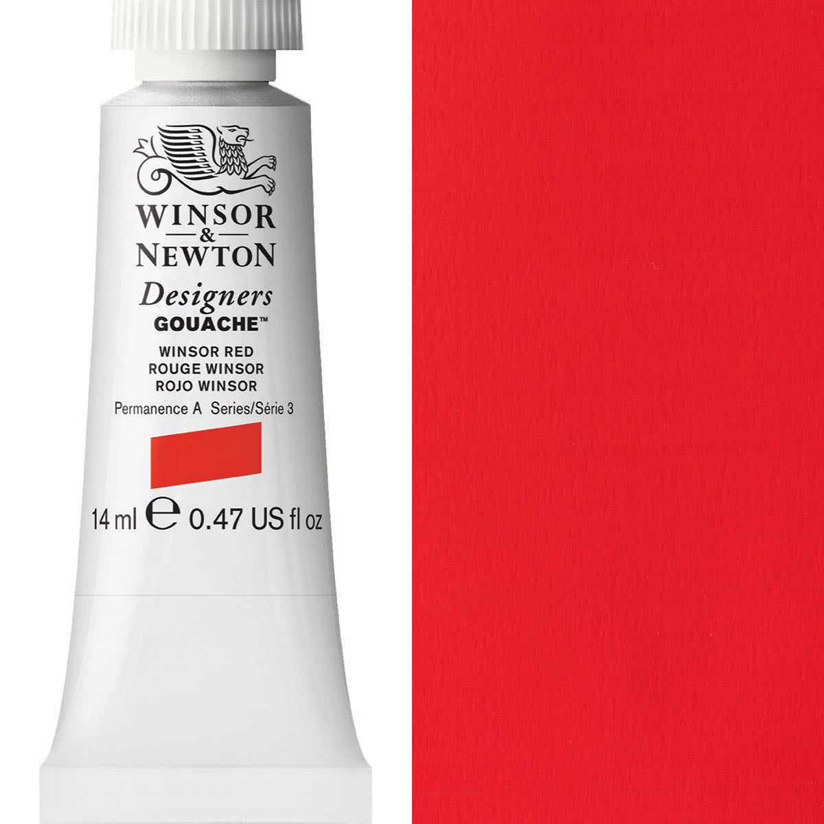 Winsor & Newton Designers' Gouache 14ml - Winsor Red