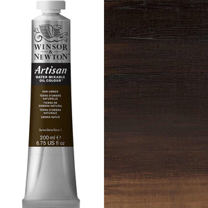 Winsor & Newton Artisan Water Mixable Oil 200ml — Raw Umber