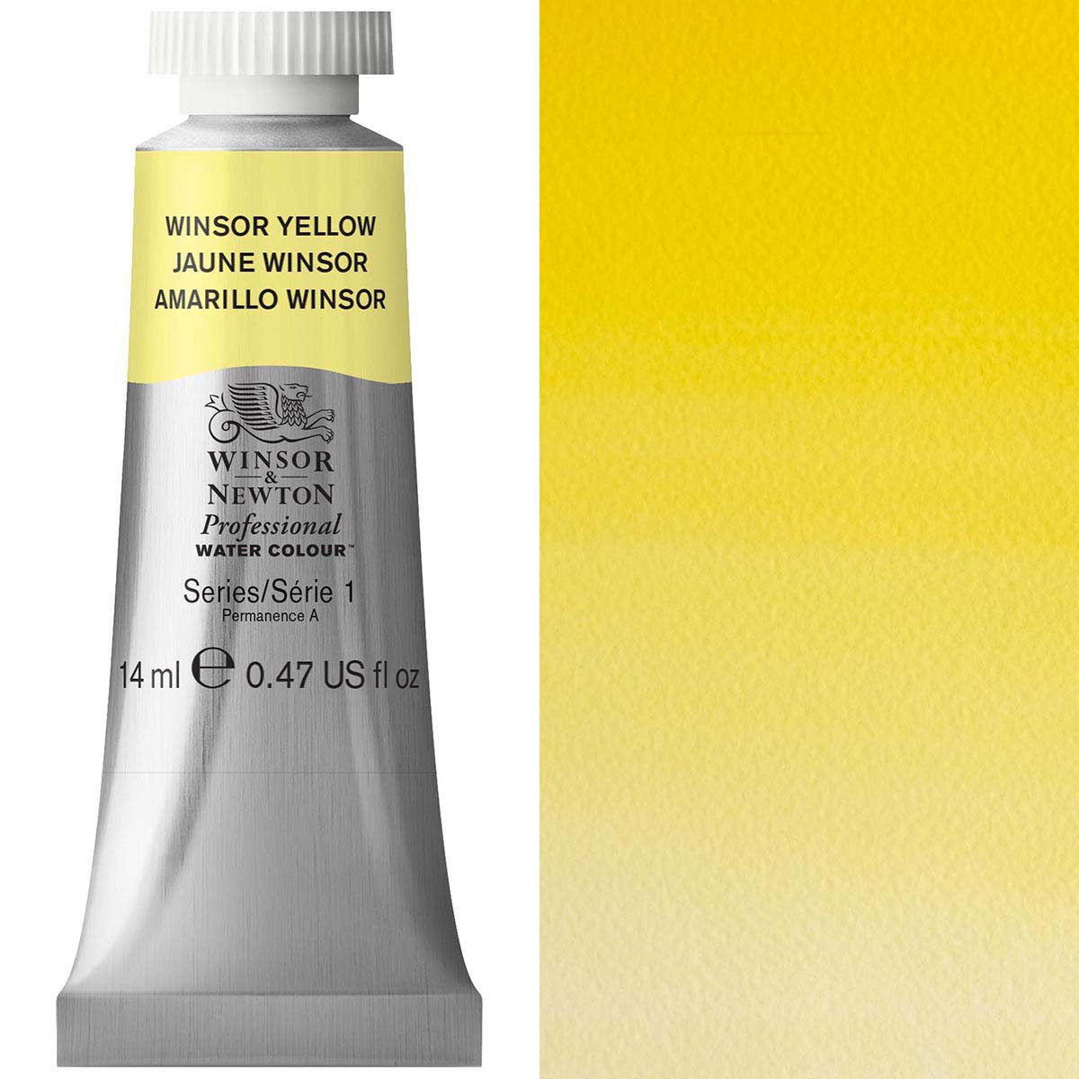 Winsor & Newton Professional Watercolour 14ml — Winsor Yellow