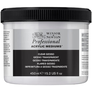 W&N Professional Acrylic Clear Gesso 450ml
