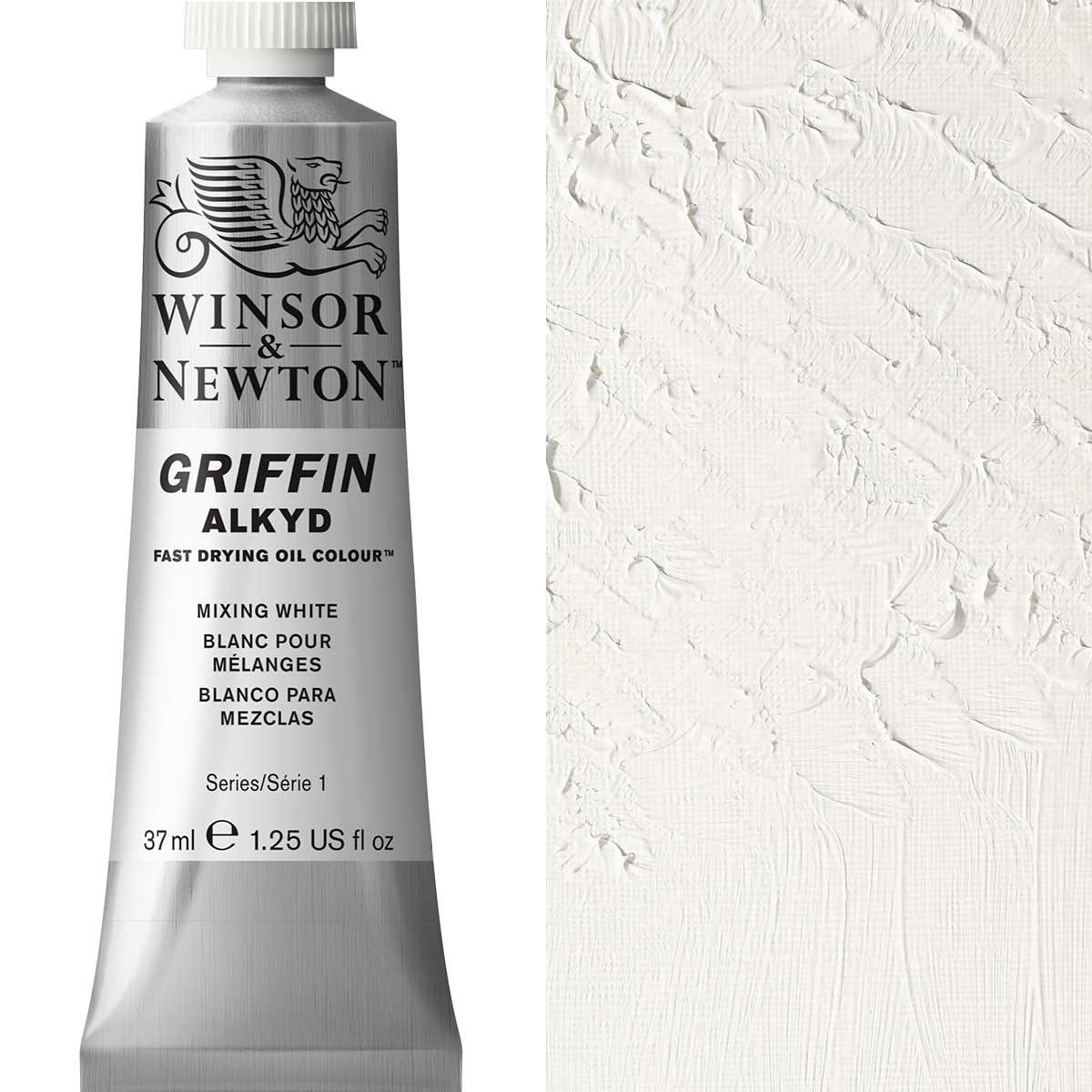 Winsor & Newton Griffin Alkyd Oil - Mixing White