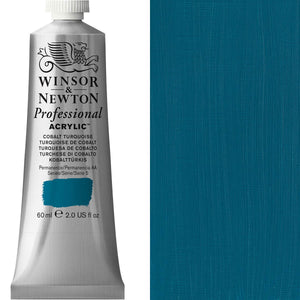 Winsor & Newton Professional Acrylic 60ml - Cobalt Turquoise