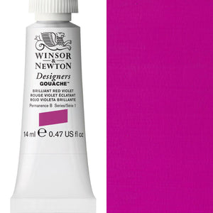 Winsor & Newton Designers' Gouache 14ml - Brilliant Red Violet